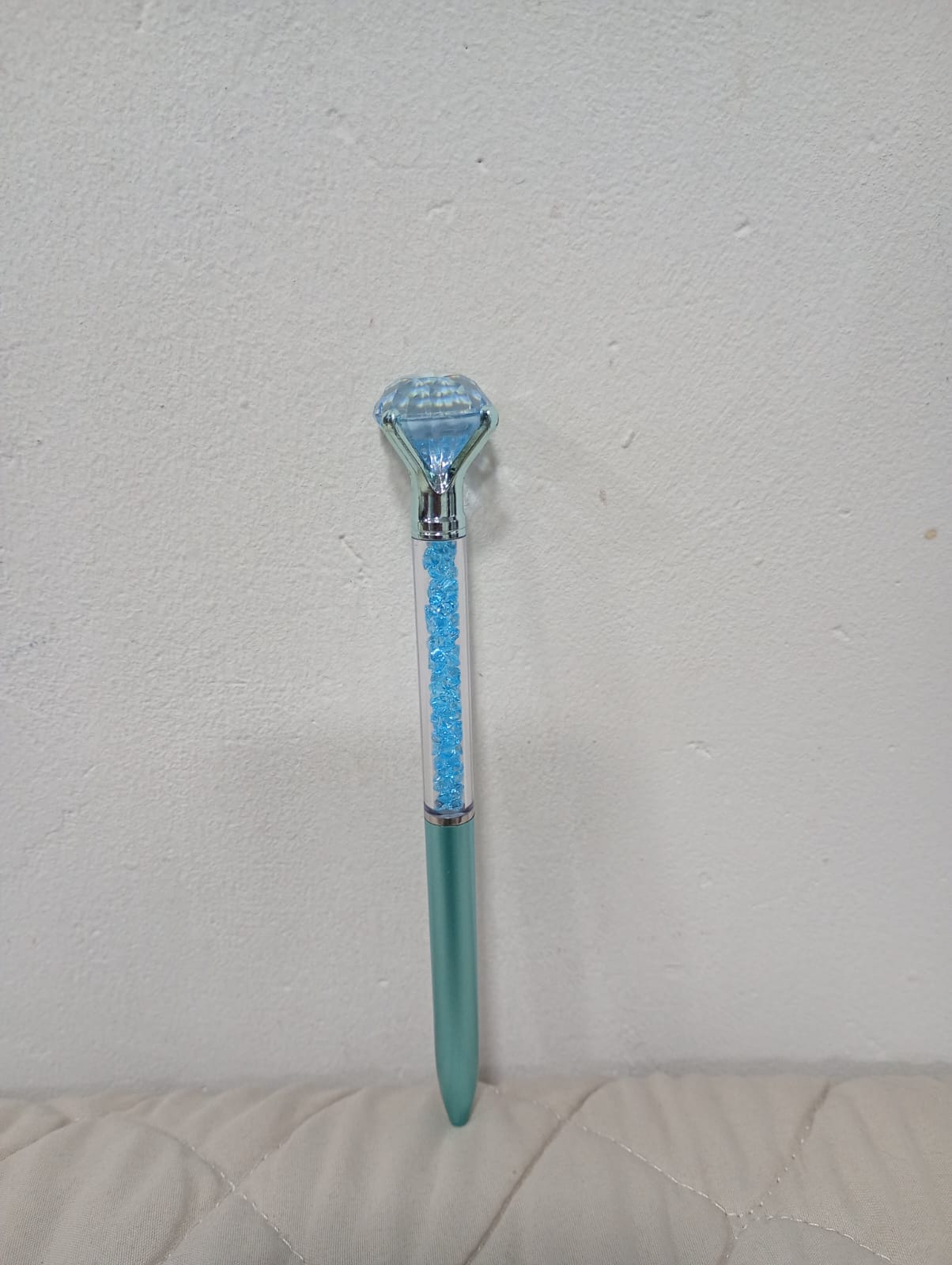 Caneta Executiva de Luxo com Cristal Diamante Azul - Edição Limitada - Imagem 2